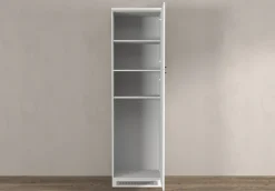 KOCHSTATION Kühlumbauschrank »Luna, Kühlschrank-Umbau, Einbauschrank für Kühlschrank, Made in Italy« B/T/H: 60×60×214,5 cm, für zwei Kühlschrankhöhen vorbereitet