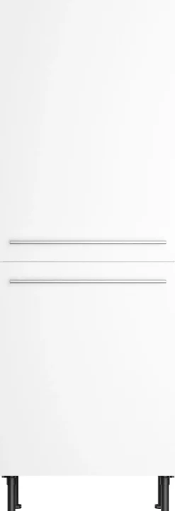 KOCHSTATION Kühlumbauschrank »KS-Bern2« Breite 60 cm, Höhe 176,6 cm, 2 Türen (Höhe 89,2/70 cm), 1 Einlegeboden