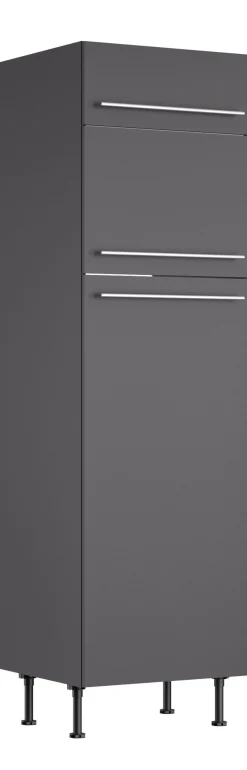 KOCHSTATION Kühlumbauschrank »KS-Bern2« Breite 60 cm, Höhe 211,8 cm, 1 Klappe, 2Türen