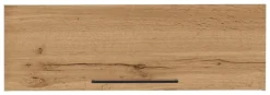 KOCHSTATION Klapphängeschrank »KS-Tulsa« 100 cm breit, mit 1 Klappe, schwarzer Metallgriff, MDF Front
