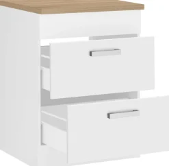 KOCHSTATION Kochfeldumbauschrank »KS-Gera« Breite 60 cm