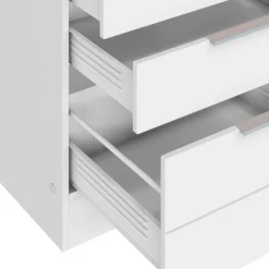 KOCHSTATION Kochfeldumbauschrank »KS-Luhe« 60 cm breit, hochwertige MDF-Fronten mit waagerechter Lisene