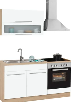 KOCHSTATION Pantryküche »KS-Eton« ohne E-Geräte, Breite 160 cm