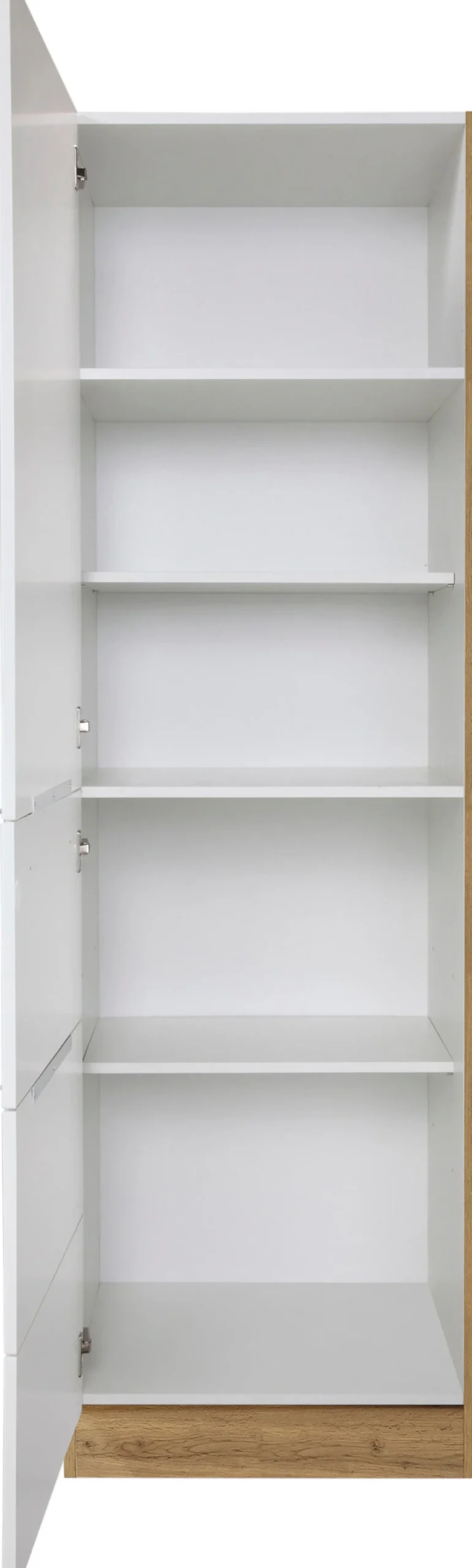 KOCHSTATION Seitenschrank »KS-Brindisi« 60 cm breit, 200 cm hoch, viel Stauraum