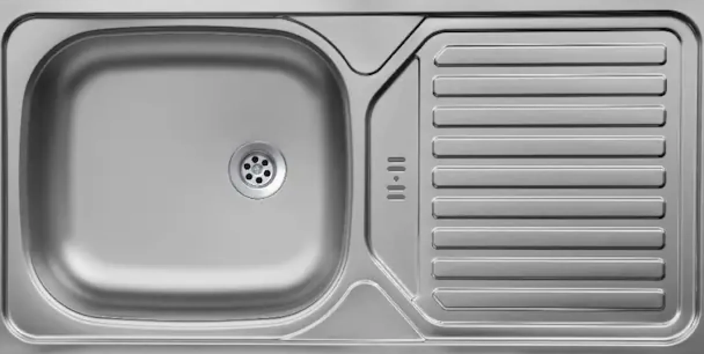 KOCHSTATION Spülenschrank »KS-Riesa« Breite 120 cm, MDF-Fronten
