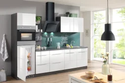 KOCHSTATION Spülenschrank »KS-Brindisi« 100 cm breit, inklusive Einbauspüle