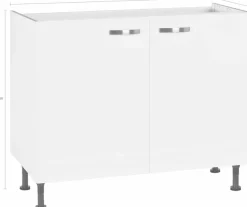 KOCHSTATION Spülenschrank »KS-Cara« Breite 100 cm