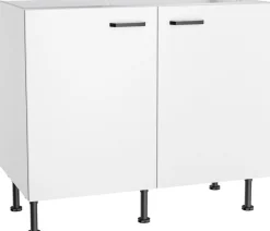 KOCHSTATION Spülenschrank »KS-Paula« 100 cm breit, 87 cm hoch, mit 1 Tür