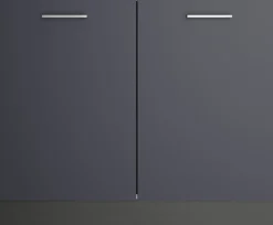 KOCHSTATION Spülenschrank »KS-Milan« Spülenschrank 100 cm, matte oder hochglänzende Fronten
