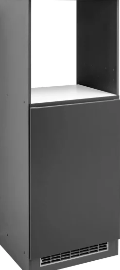 KOCHSTATION Umbauschrank »KS-Bruneck« Backofen-/Kühlschrankumbau >>Bruneck<< 60 cm breit, MDF-Fronten