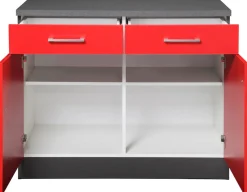 KOCHSTATION Unterschrank »KS-Paris« Breite 100 cm
