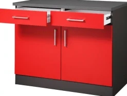 KOCHSTATION Unterschrank »KS-Paris« Breite 100 cm