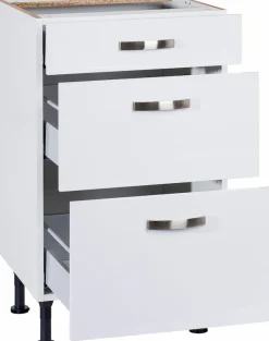 KOCHSTATION Unterschrank »KS-Cara« Breite 50 cm, mit Vollauszügen und Soft-Close-Funktion