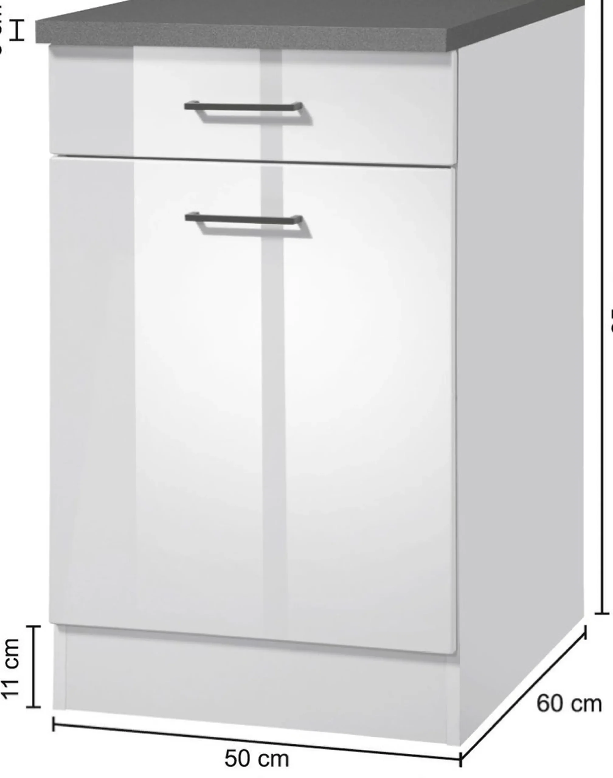 KOCHSTATION Unterschrank »KS-Trier« Breite 50 cm