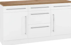 KOCHSTATION Unterschrank »KS-Samos« Breite 150 cm