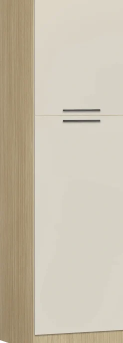 KOCHSTATION Vorratsschrank »Luna, Hochschrank, Küchenvorratsschrank, Speiseschrank, Made in Italy« B/T/H: 60×60×214,5 cm, mit 6 großzügigen Fächern