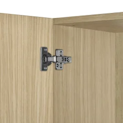 KOCHSTATION Vorratsschrank »Luna, Hochschrank, Küchenvorratsschrank, Speiseschrank, Made in Italy« B/T/H: 60×60×214,5 cm, mit 6 großzügigen Fächern