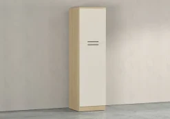 KOCHSTATION Vorratsschrank »Luna, Hochschrank, Küchenvorratsschrank, Speiseschrank, Made in Italy« B/T/H: 60×60×214,5 cm, mit 6 großzügigen Fächern