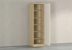 KOCHSTATION Vorratsschrank »Luna, Hochschrank, Küchenvorratsschrank, Speiseschrank, Made in Italy« B/T/H: 60×60×214,5 cm, mit 6 großzügigen Fächern