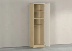 KOCHSTATION Vorratsschrank »Luna, Hochschrank, Küchenvorratsschrank, Speiseschrank, Made in Italy« B/T/H: 60×60×214,5 cm, mit 6 großzügigen Fächern