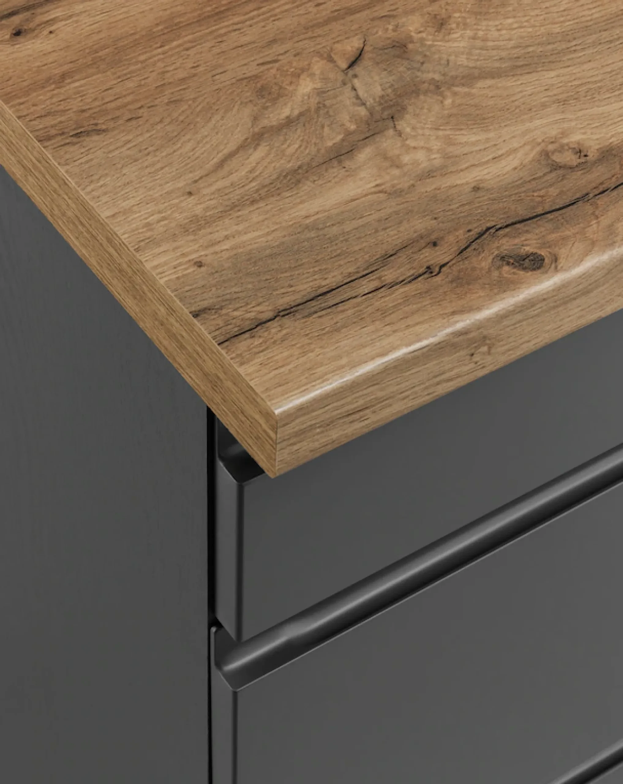 KOCHSTATION Winkelküche »KS-Bruneck« Stellbreite 380/180 cm breit, wahlweise mit oder ohne E-Geräte, MDF