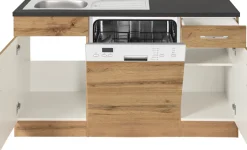 KOCHSTATION Winkelküche »KS-Colmar« ohne E-Geräte, Stellbreite 210/270 cm