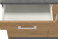 KOCHSTATION Winkelküche »KS-Colmar« mit E-Geräten, Stellbreite 210/300 cm