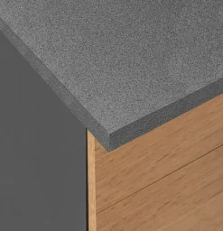KOCHSTATION Winkelküche »KS-Colmar« mit E-Geräten, Stellbreite 210/300 cm