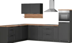 KOCHSTATION Winkelküche »KS-Lana« Stellbreite 240/300 cm, wahlweise mit E-Geräten
