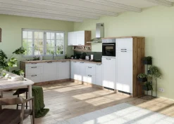 KOCHSTATION Winkelküche »KS-Lana« Stellbreite 240/360 cm, wahlweise mit E-Geräten