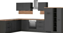 KOCHSTATION Winkelküche »KS-Lana« Stellbreite 240/360 cm, wahlweise mit oder ohne E-Geräte