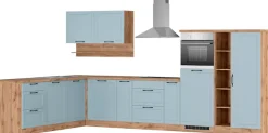 KOCHSTATION Winkelküche »KS-Lana« Stellbreite 240/380 cm, wahlweise mit E-Geräten
