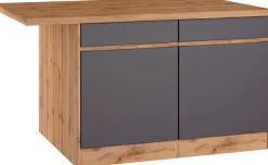 KOCHSTATION Winkelküche »KS-Riesa« Stellbreite 490/153 cm, wahlweise mit Induktionskochfeld