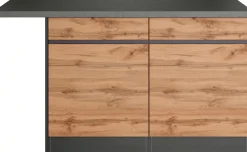 KOCHSTATION Winkelküche »KS-Riesa« Stellbreite 490/153 cm, ohne E-Geräte