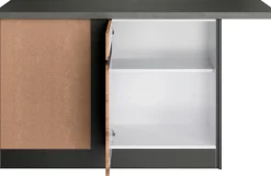 KOCHSTATION Winkelküche »KS-Riesa« Stellbreite 490/153 cm, ohne E-Geräte
