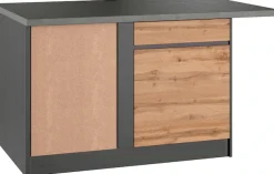 KOCHSTATION Winkelküche »KS-Riesa« Stellbreite 340x150 cm, wahlweise mit oder ohne E-Geräte