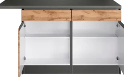 KOCHSTATION Winkelküche »KS-Riesa« Stellbreite 340x150 cm, wahlweise mit oder ohne E-Geräte