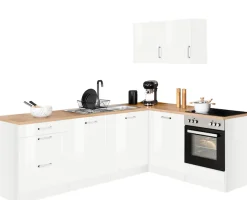 KOCHSTATION Winkelküche »KS-Tinnum« ohne E-Geräte, Stellbreite 240/180 cm