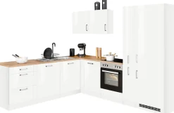 KOCHSTATION Winkelküche »KS-Tinnum« ohne E-Geräte, Stellbreite 240/270 cm