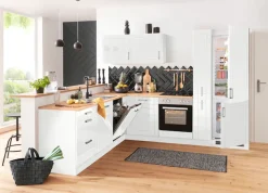 KOCHSTATION Winkelküche »KS-Tinnum« ohne E-Geräte, Stellbreite 240/270 cm