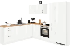 KOCHSTATION Winkelküche »KS-Tinnum« ohne E-Geräte, Stellbreite 240/270 cm