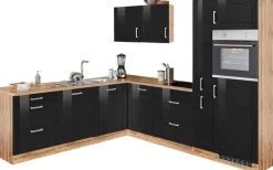 KOCHSTATION Winkelküche »KS-Tinnum« ohne E-Geräte, Stellbreite 240/270 cm