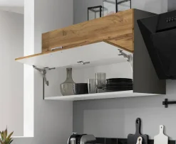 KOCHSTATION Winkelküche »KS-Trier« ohne E-Geräte, Stellbreite 220/220 cm