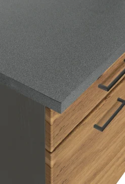 KOCHSTATION Winkelküche »KS-Trier« ohne E-Geräte, Stellbreite 220/220 cm