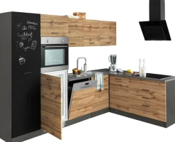 KOCHSTATION Winkelküche »KS-Trier« ohne E-Geräte, Stellbreite 280/190 cm