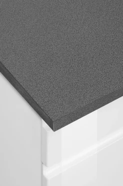 KOCHSTATION Winkelküche »KS-Virginia,neu in verbesserter Ausführung« Arbeitsplatte 38 mm stark, Stauraum, Softclose,Stellbreite 290/180 cm, Soft-Close, ohne E-Geräte