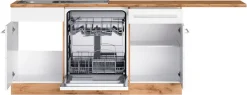 KOCHSTATION Winkelküche »KS-Wien« Stellbreite 220 x 330 cm, wahlweise mit E-Geräten