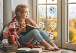 Komar Fensterdekoration »Disney Micky und Minnie«