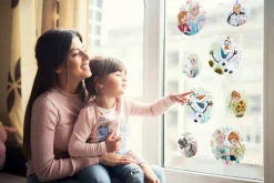 Komar Fensterdekoration »Frozen Springday« Fenstersticker mit Elsa, Anna und Olaf