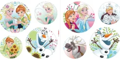 Komar Fensterdekoration »Frozen Springday« Fenstersticker mit Elsa, Anna und Olaf